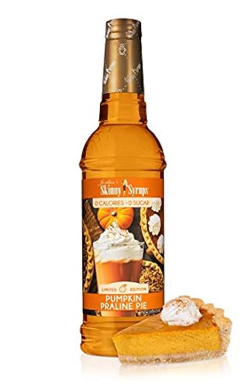 Jordan's Skinny Syrups, Pumpkin Praline Pie Coffee Syrup, Sugar Free, 25.4 Ounces (Pack of 1), Zero Calorie Drink Flavoring & Mixes 102347767 Jordan's Skinny Syrups, Pumpkin Praline Pie Coffee Syrup, Sugar Free, 25.4 Ounces (Pack of 1), Zero Calorie Drink Flavoring & Mixes 102347767