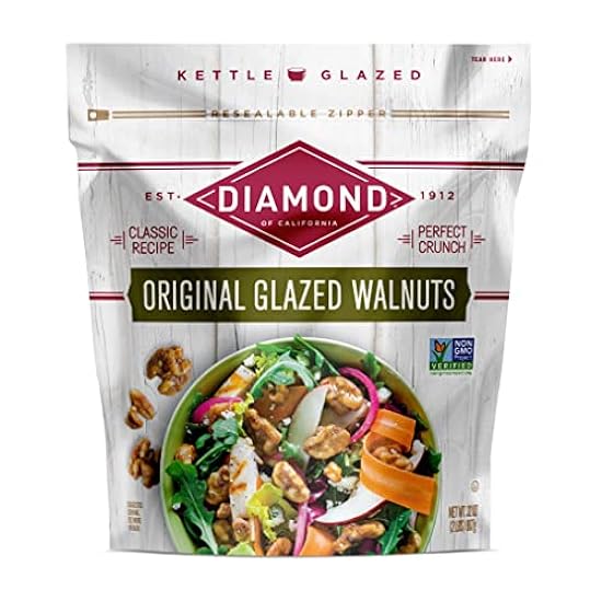 Diamond of California Glazed Walnuts, 7.5 oz (6 Pack) 104052177 Diamond of California Glazed Walnuts, 7.5 oz (6 Pack) 104052177