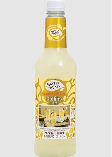 Master Of Mixes Premium Collins Mix, 33.81-Fluid Ounce Bottle (Pack of 6) 120275672 Master Of Mixes Premium Collins Mix, 33.81-Fluid Ounce Bottle (Pack of 6) 120275672