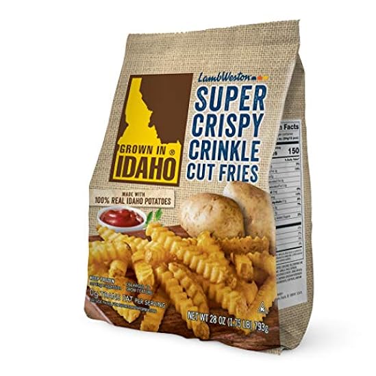 Grown in Idaho Super Crispy Crinkle Cut Fries, 28 oz (Frozen) 128128414