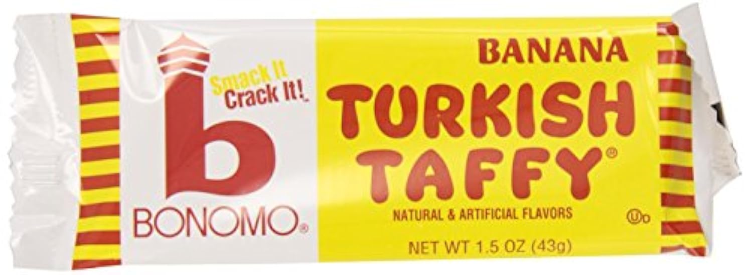 Bonomos Turkish Taffy - Banana 24ct. 30464639 Bonomos Turkish Taffy - Banana 24ct. 30464639