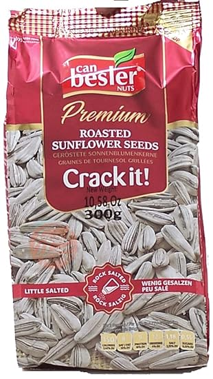Besler can roasted sunflower seeds, little salted 300-gram bag 360559032