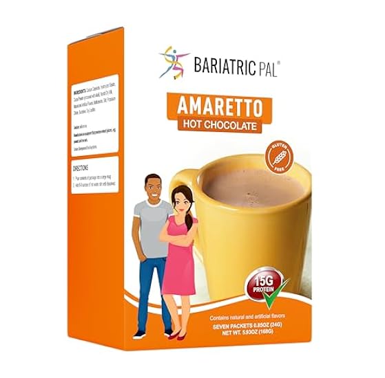 BariatricPal Hot Chocolate Protein Drink - Amaretto (1-Pack) 70151971 BariatricPal Hot Chocolate Protein Drink - Amaretto (1-Pack) 70151971