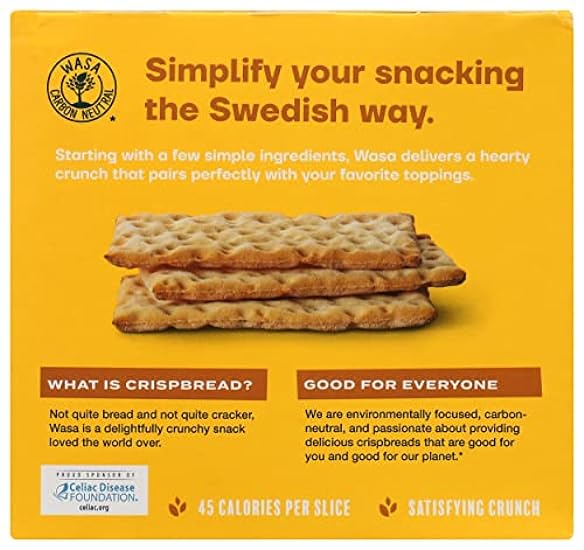 WASA Original Crispbread, 5.4 OZ 741865618