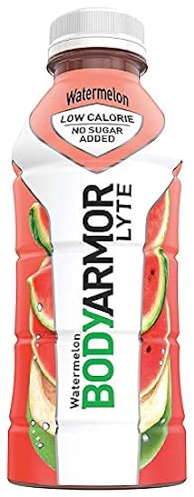 BODYARMOR LYTE Sports Drink Beverage Watermelon Natural Flavors With Vitamins Potassium-Packed Electrolytes No Preservatives Perfect For Athletes 12 ounce Pack of 8 921956823 BODYARMOR LYTE Sports Drink Beverage Watermelon Natural Flavors With Vitamins Potassium-Packed Electrolytes No Preservatives Perfect For Athletes 12 ounce Pack of 8 921956823