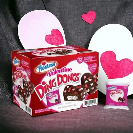 Hostes Valentine Ding Dong (1.16 oz. 32 pk.) 97612787 Hostes Valentine Ding Dong (1.16 oz. 32 pk.) 97612787